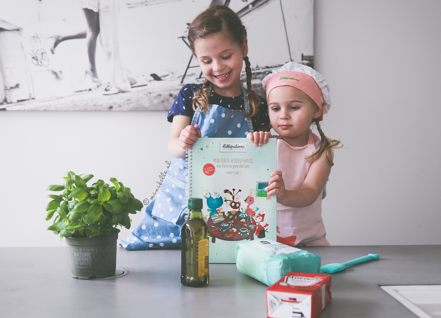 Heerlijk samen kokkerellen met het nieuwe kookboek van Lilliputiens